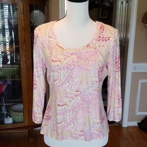 Very Vera floral prints blouse